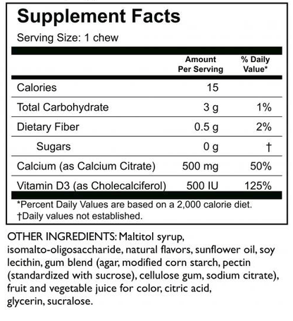 Bariatric Multivitamin + Calcium Citrate - Soft Chew - 3 Month Supply